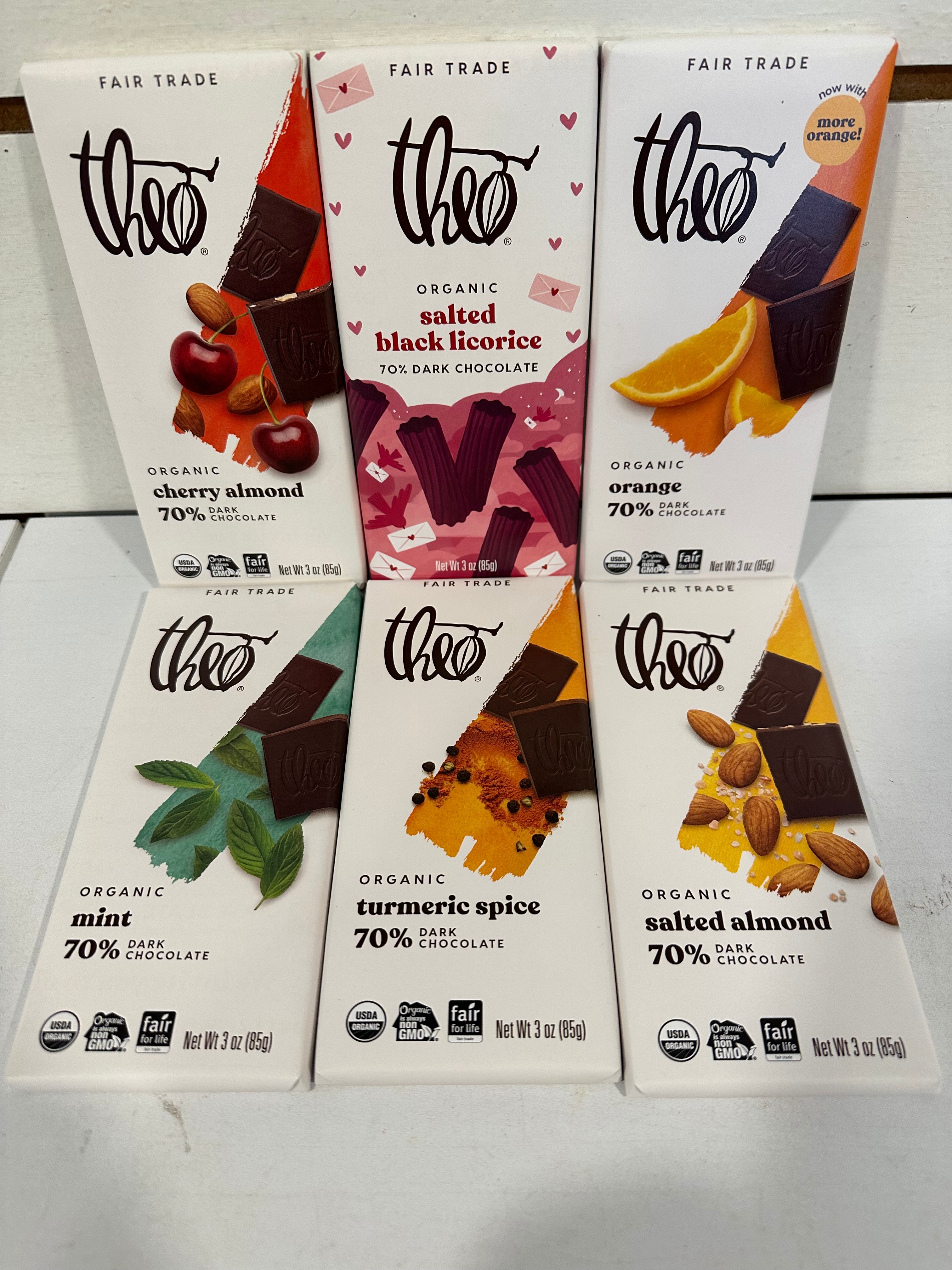 Theo 70% Dark Chocolates